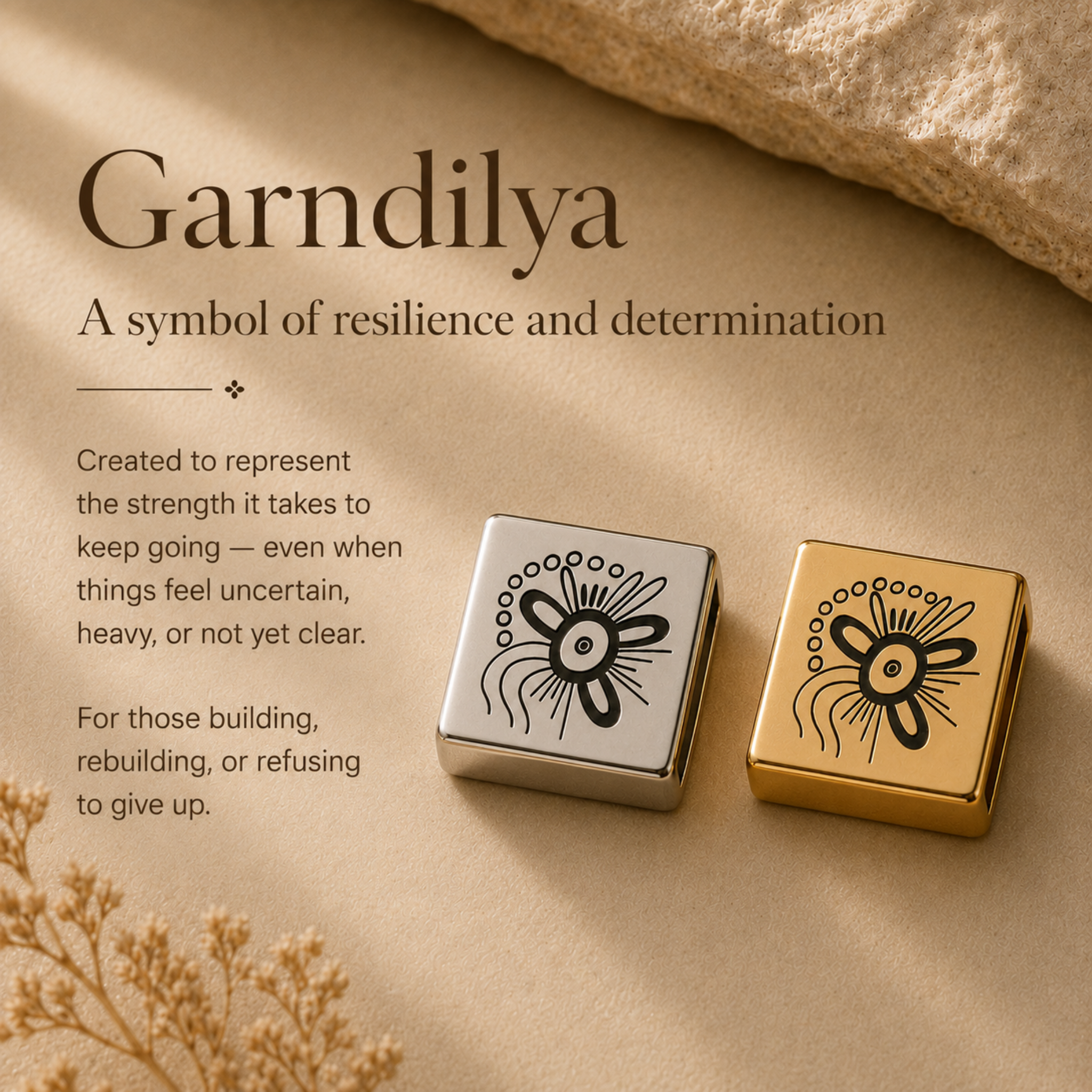 Garndilya determination symbol story
