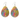 Family Gathering Colourful Tear Drop Earrings
