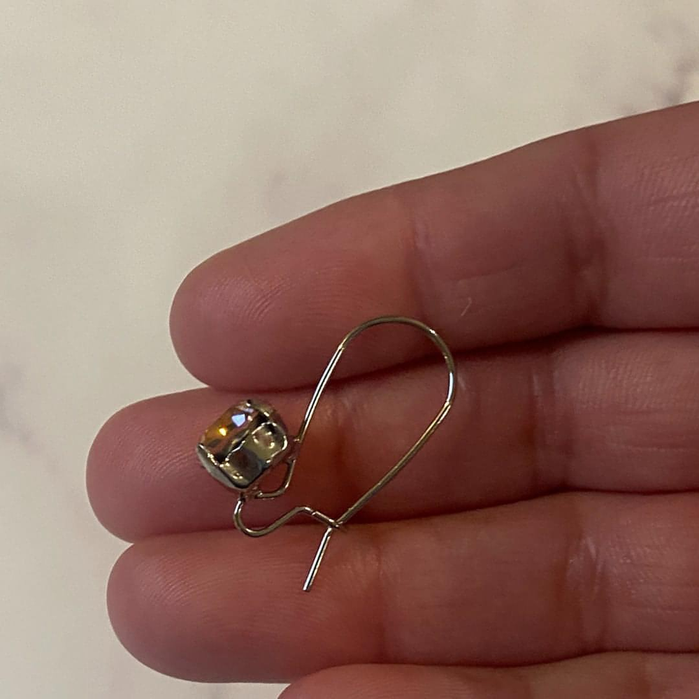 
                  
                    Light Rose Gold Swarovski Crystal Earrings
                  
                