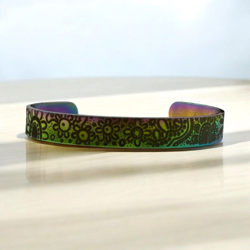 NEW Rainbow Gathering Bangle