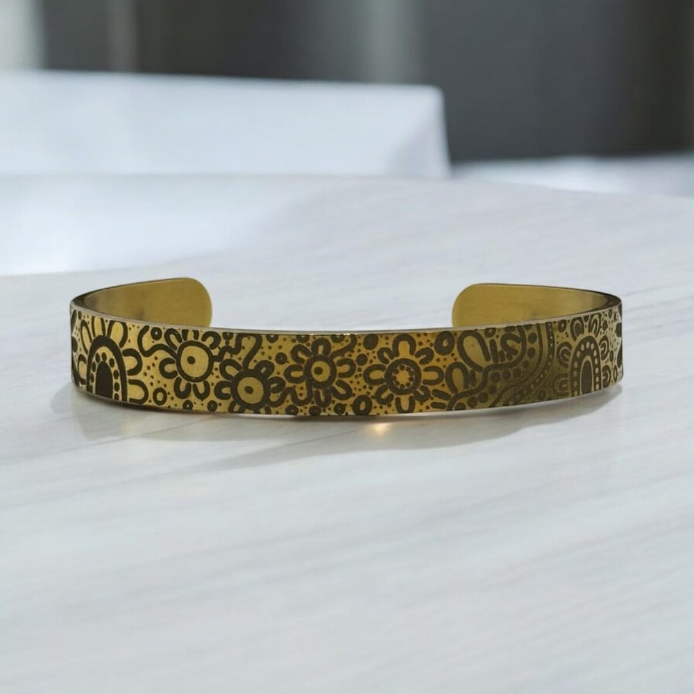 NEW Gold Gathering Bangle