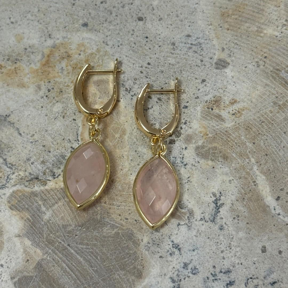 
                  
                    Rose Quartz Earrings (LTD To 4 Pairs)
                  
                