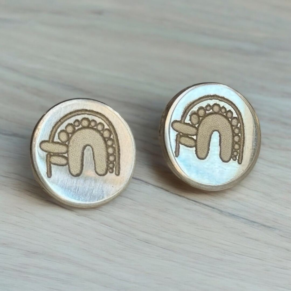 NEW Sterling Silver 'Urndal' Studs