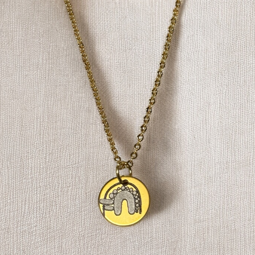 18K Gold Daughter Necklace