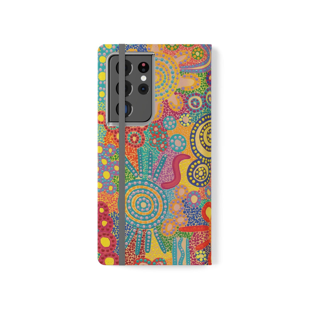 Family Gathering Colourful Phone Wallet Case
