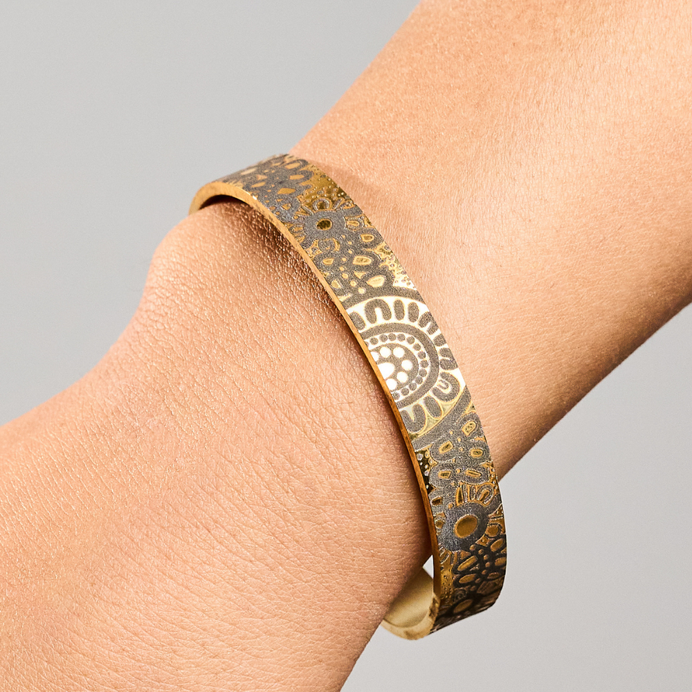 
                  
                    Gold Connection Bangle
                  
                