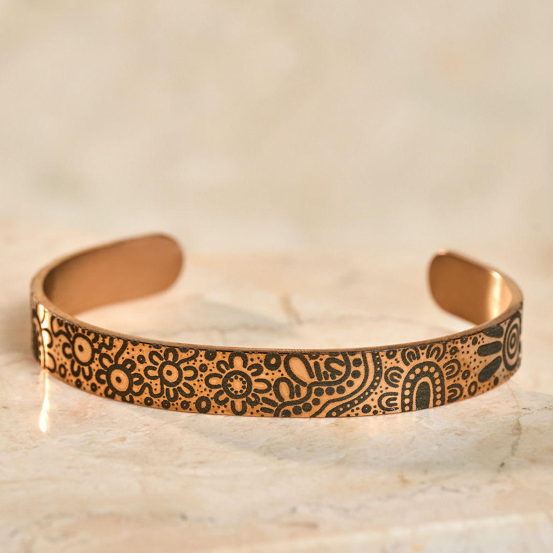 
                  
                    Rose Gold Gathering Bangle
                  
                