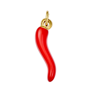 18K Gold Charms - Red Pepper