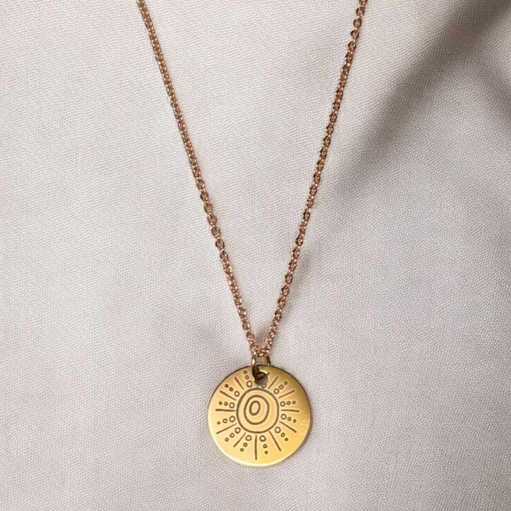 Rose Gold Luck Necklace
