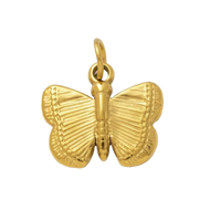 18K Gold Charms - Butterfly