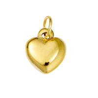 18K Gold Charms - Petite Gold Heart