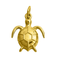 18K Gold Charms - Turtle