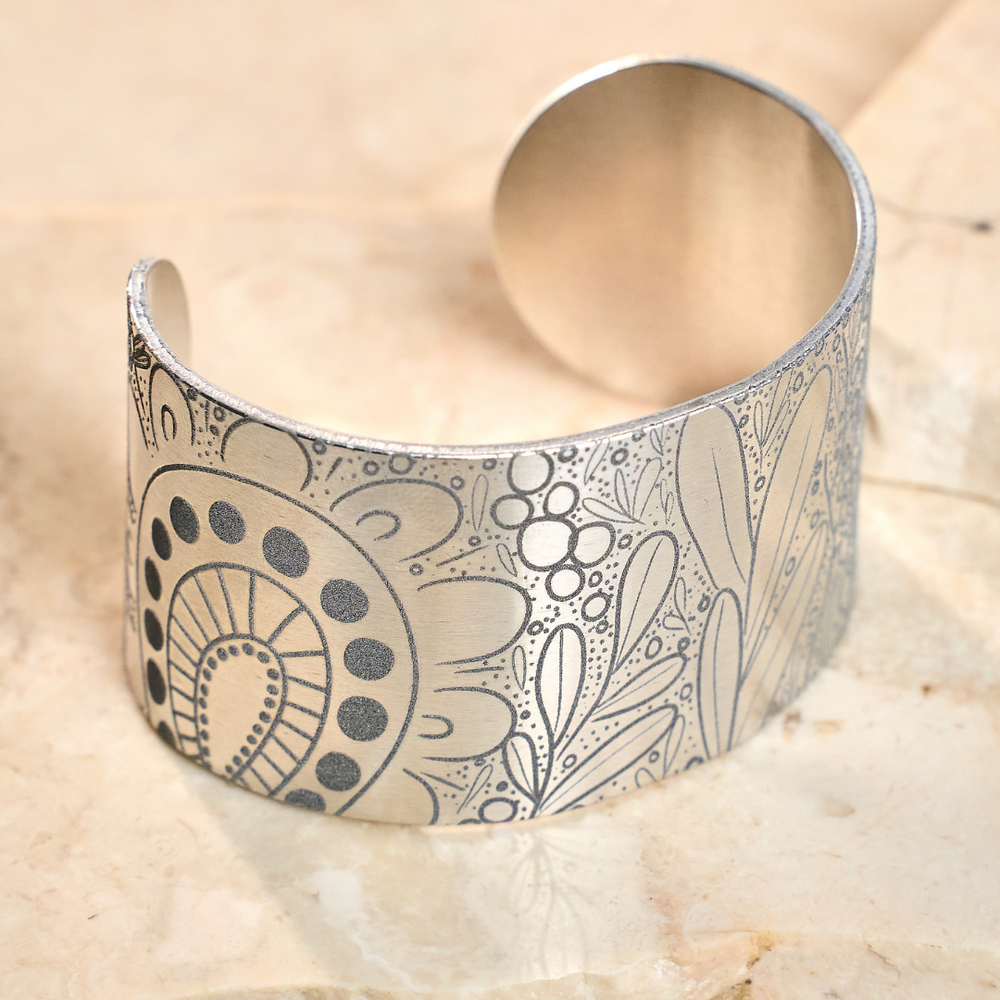 
                  
                    Women Gathering Bush Medicine Bangle
                  
                